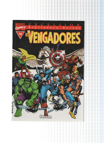 Los Vengadores: Biblioteca Marvel Excelsior numero 16