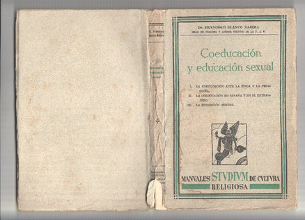 Manuales Studium de Cultura Religiosa: Coeducacion y educacion sexual