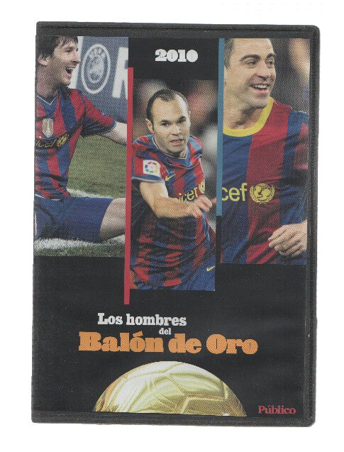 DVD-Futbol: F.C Barcelona - LOS HOMBRES DEL BALON DE ORO 2010 (Diario Publico)