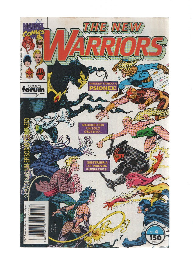 The New Warriors volumen 1 numero 04: Potencial Genetech