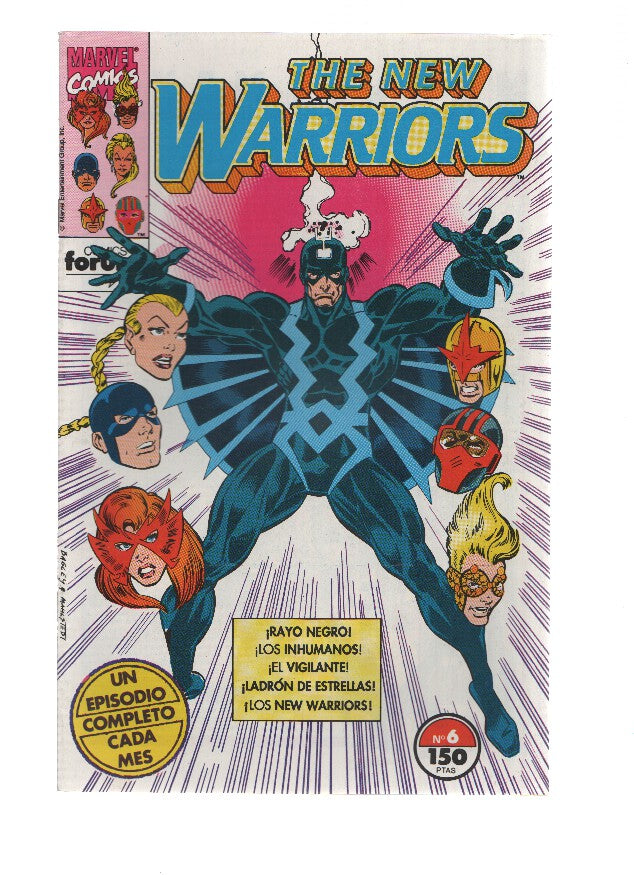 The New Warriors volumen 1 numero 06: la condicion inhumana