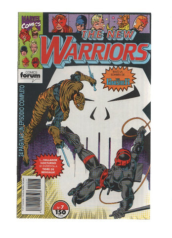 Planeta: The New Warriors volumen 1 numero 07: El corazon del cazador