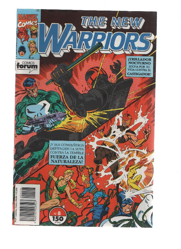 The New Warriors volumen 1 numero 08: Elecciones dificiles