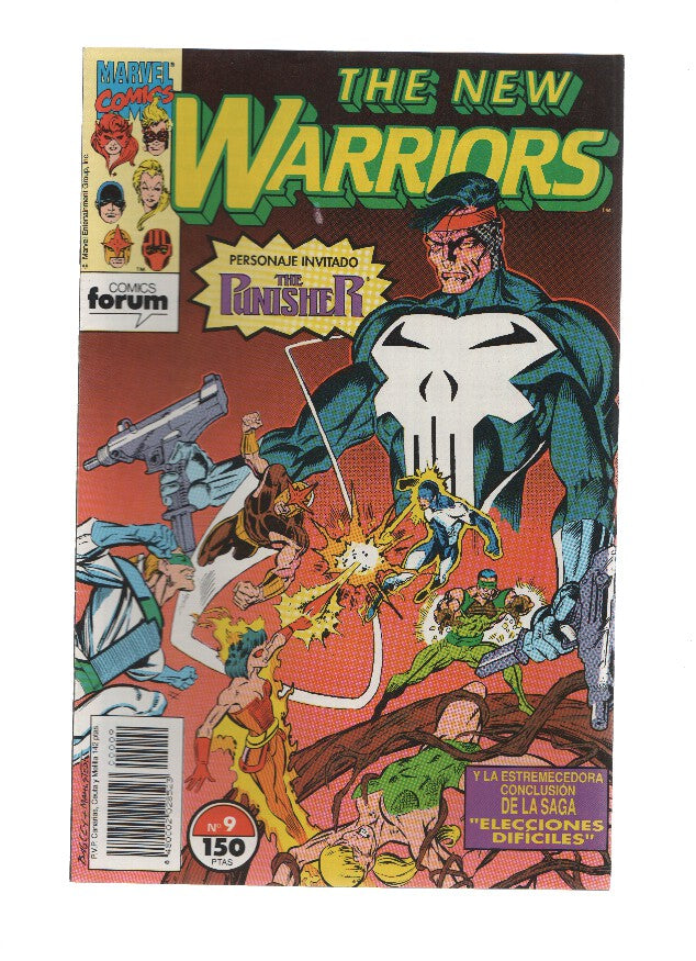 The New Warriors volumen 1 numero 09: Elecciones dificiles