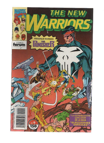 The New Warriors volumen 1 numero 09: Elecciones dificiles