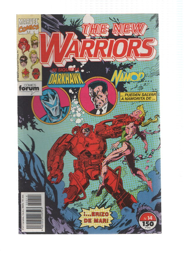 The New Warriors volumen 1 numero 14: Una leve brisa submarina