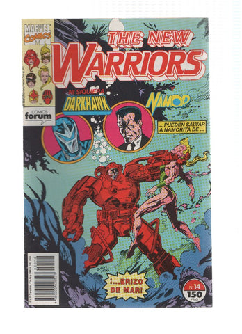 The New Warriors volumen 1 numero 14: Una leve brisa submarina