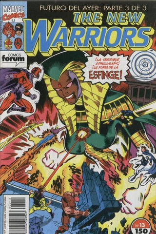 The New Warriors volumen 1 numero 13: Futuro del ayer, parte 3 de 3
