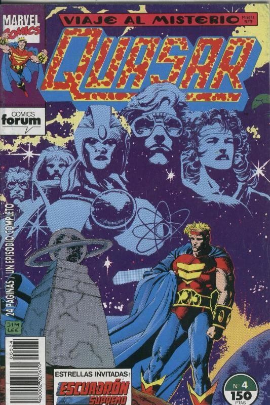 Quasar numero 4: Habeis llegado a la tierra