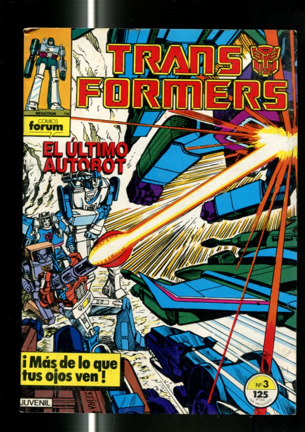 Transformers numero 03: prisionero de guerra