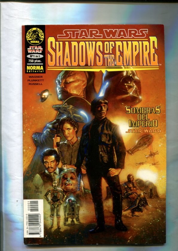 Star Wars : Shadows of the empire: Sombras del Imperio numero 1
