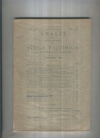 ANALES DE FISICA Y QUIMICA numero 308