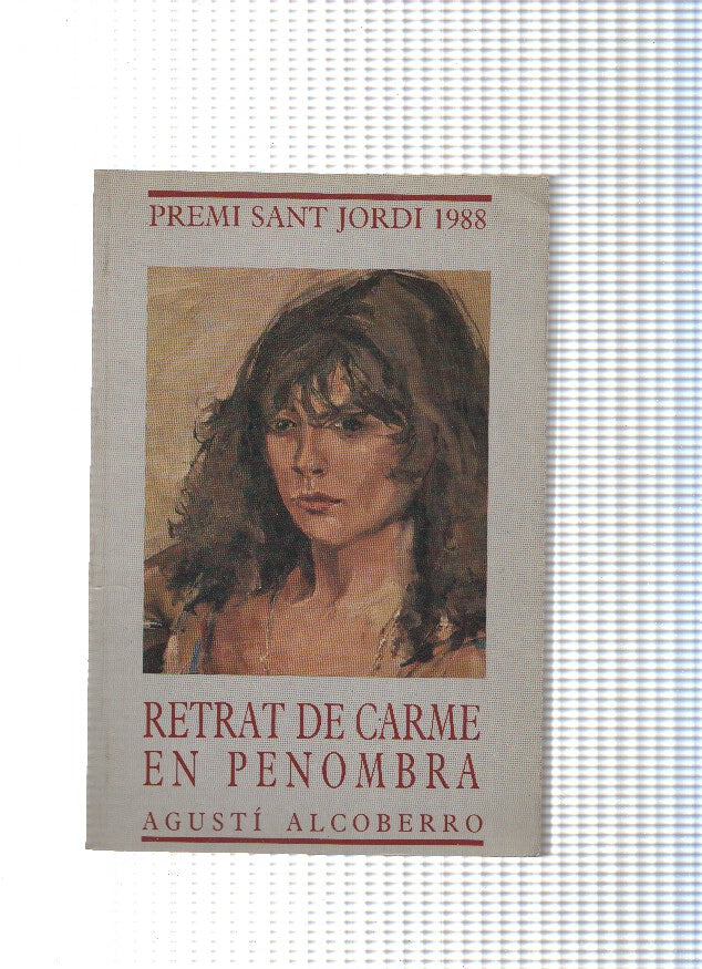 Retrat de Carme en penombra