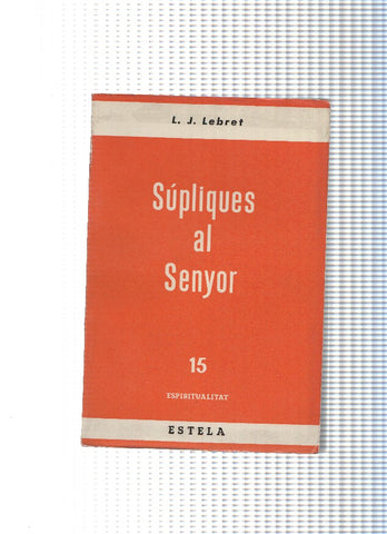Supliques al Senyor