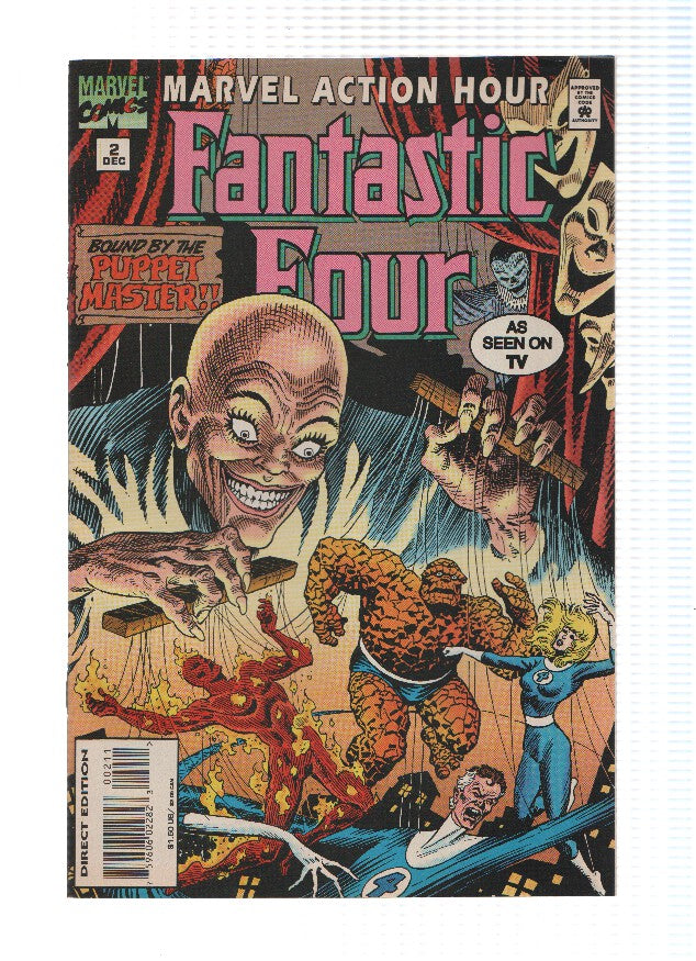 Marvel Action Hour featuring:  THE FANTASTIC FOUR, Volume 1, Numero 02: The Power of the Puppet Master (Marvel)