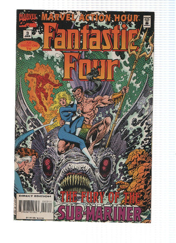 Marvel Action Hour featuring:  THE FANTASTIC FOUR, Volume 1, Numero 03: Panic in New York (Marvel)