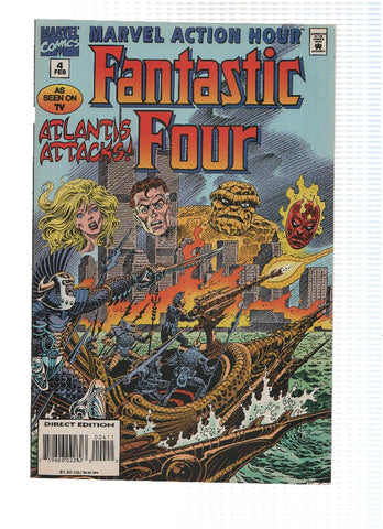 Marvel Action Hour featuring:  THE FANTASTIC FOUR, Volume 1, Numero 04: Struggle (Marvel)