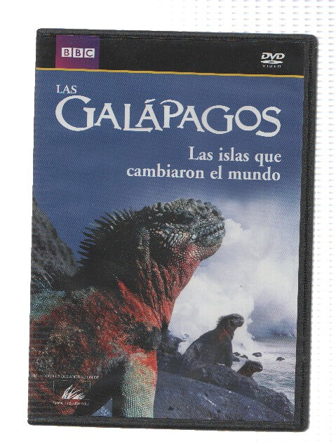 DVD-Documental: BBC - LAS GALAPAGOS: Las Islas que cambiaron el mundo