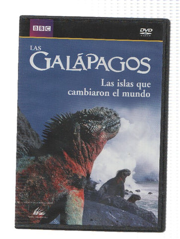 DVD-Documental: BBC - LAS GALAPAGOS: Las Islas que cambiaron el mundo