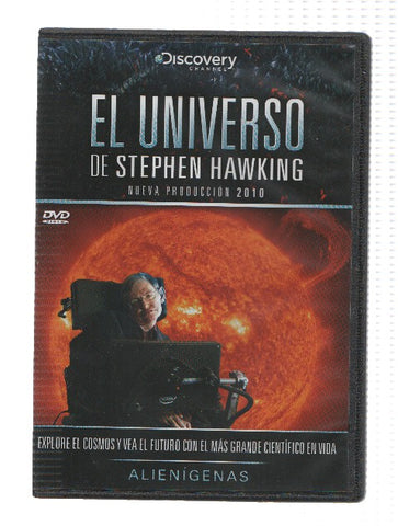 DVD-Documental: EL UNIVERSO DE STEPHEN HAWKING: ALIENIGENAS - Discovery Channel