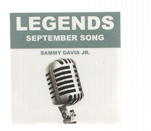 CD-Musica: Legends: SAMMY DAVIS JR. - September Song (Original Artist)