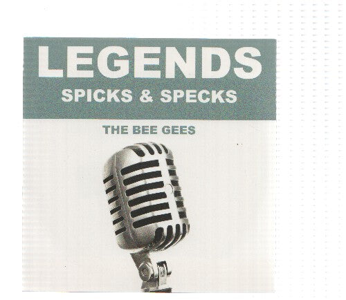 CD-Musica: Legends: THE BEE GEES - Spicks and Specks (Original Artist)