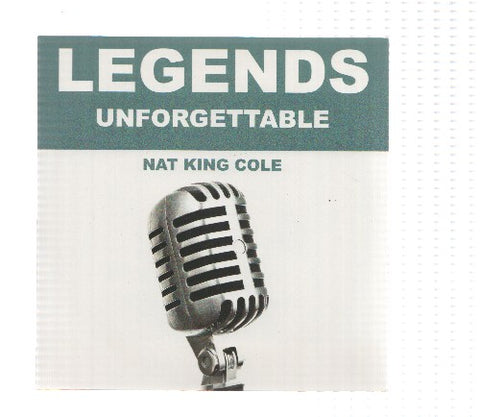 CD-Musica: Legends: NAT KING COLE - Unfergettable (Original Artists)