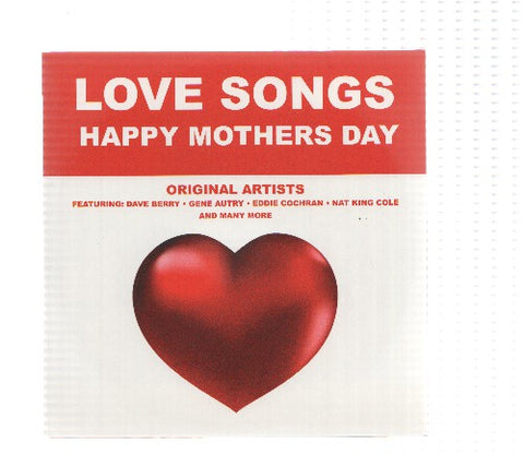 CD-Musica: Love Songs: HAPPY MOTHERS DAY (Original Artists)