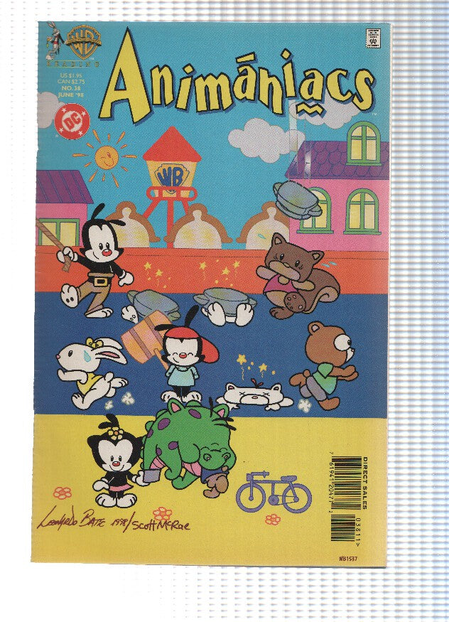 ANIMANIACS, Volume 1, Numero 38: Swappin Sibs (DC Comics)