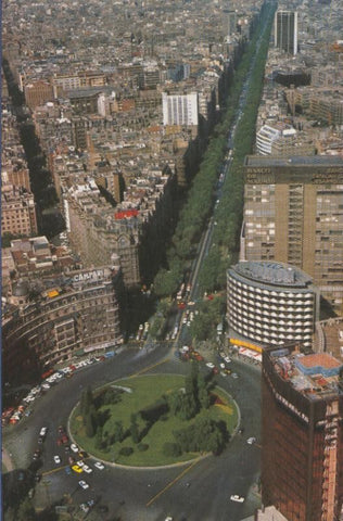 Postal 004967 : Plaza de Calvo Sotelo (hoy Francesc Macia) de Barcelona