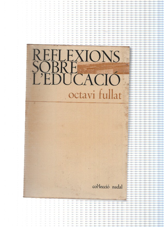 Reflexions sobre l educacio