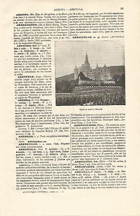 LAMINA ESPASA Alemania 12739: Castillo de Arenfels Alemania