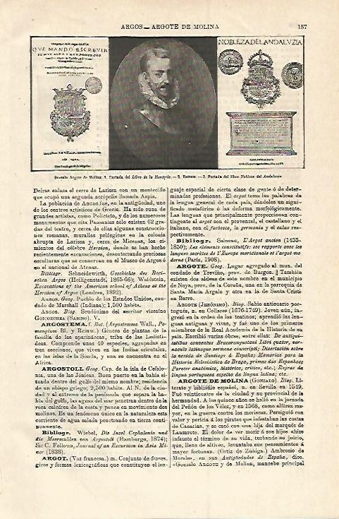 LAMINA ESPASA 12767: Retrato de Argote de Molina