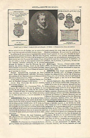 LAMINA ESPASA 12767: Retrato de Argote de Molina