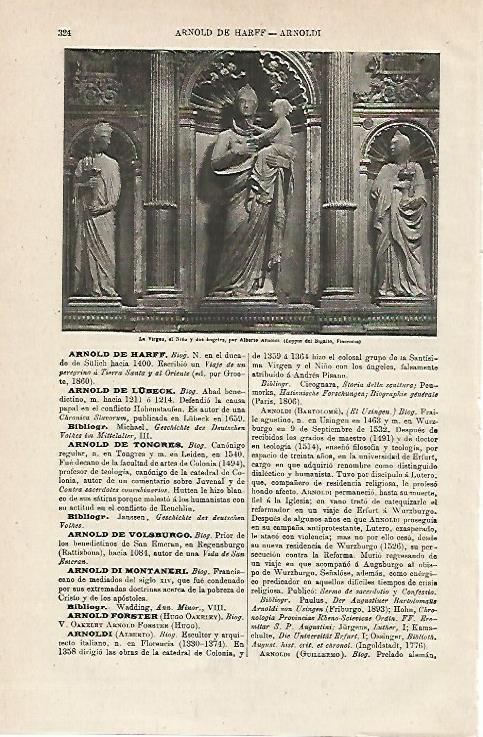 LAMINA ESPASA 12814: Loggia del Bigallo en Florencia