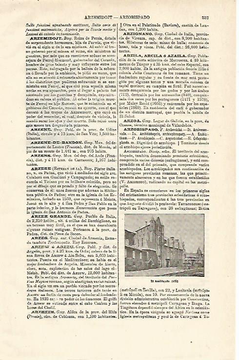 LAMINA ESPASA 12866: El arzobispado