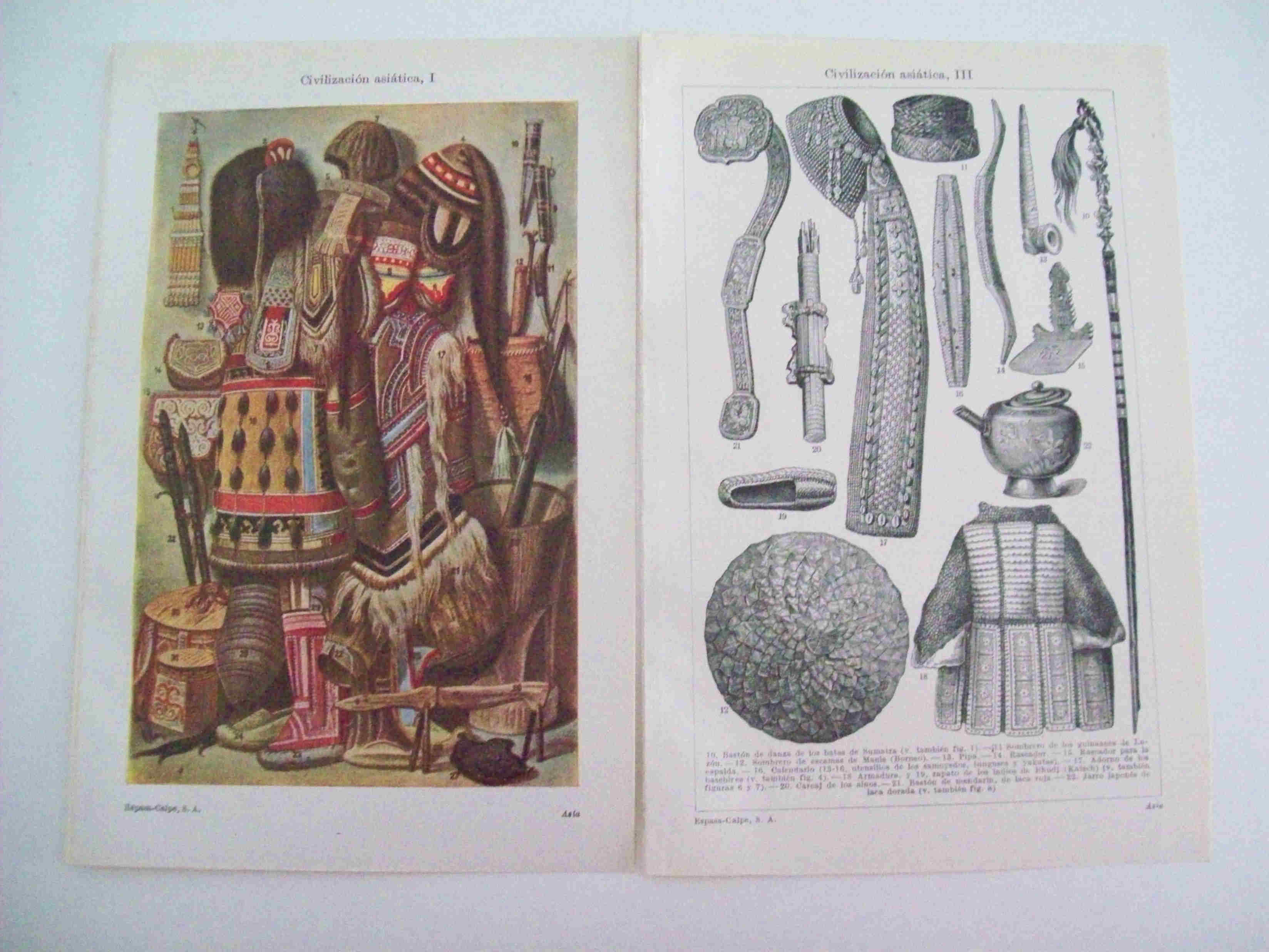 LAMINA ESPASA 12894: Civilizacion asiatica