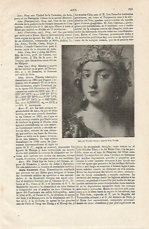LAMINA ESPASA 12896: Asia por Rosalba Carriera
