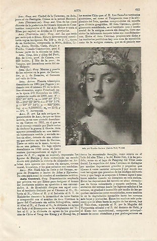 LAMINA ESPASA 12896: Asia por Rosalba Carriera