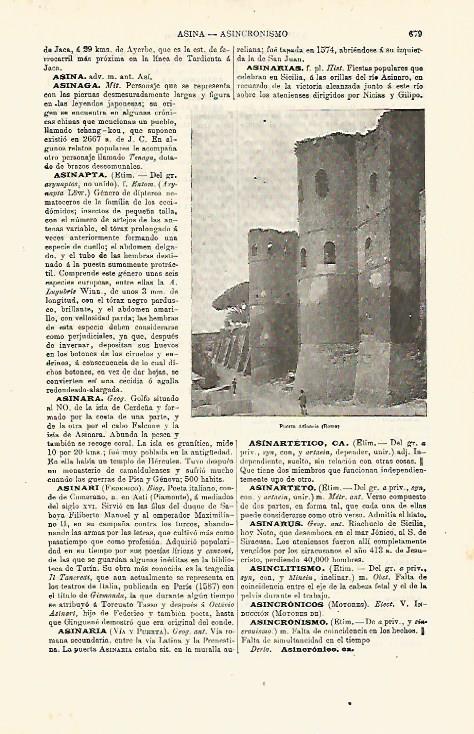 LAMINA ESPASA 12899: Puerta Asinaria en Roma