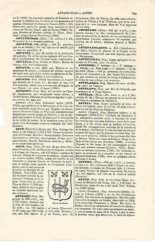 LAMINA ESPASA 12914: Escudo de Asteasu Guipuzcoa