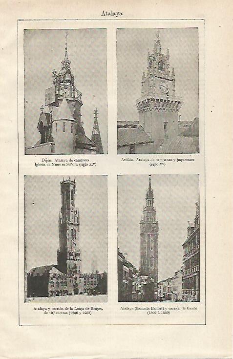 LAMINA ESPASA 12942: Atalayas