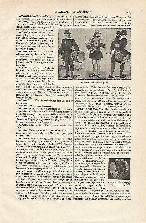 LAMINA ESPASA 12944: Atambores