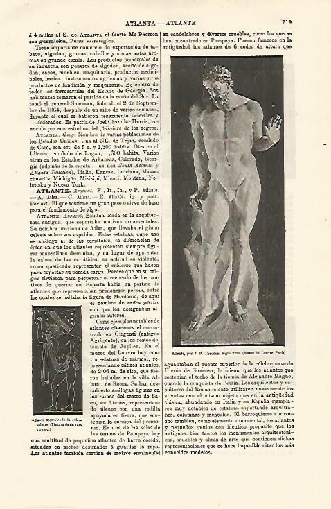 LAMINA ESPASA 12962: Atlante por Theodon