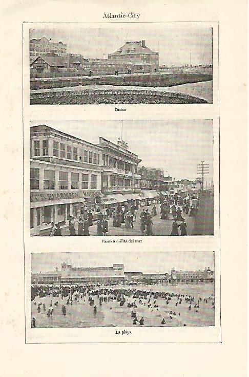 LAMINA ESPASA 12964: Vistas de Atlantic City Estados Unidos