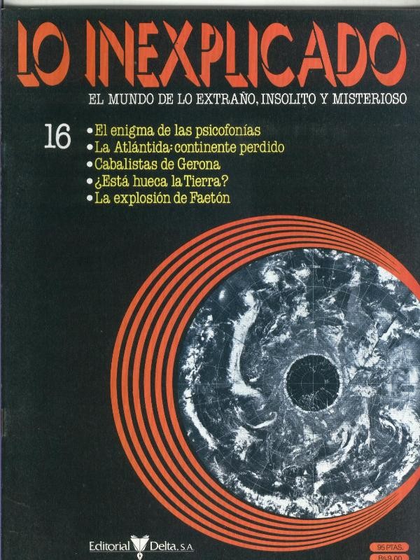 Lo inexplicado fasciculo numero 016