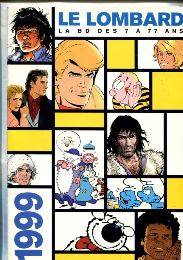 Le lombarfd La BD des 7 a 77 ans, catalogo en frances de 1999