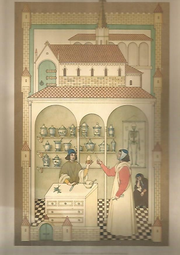 LAMINA PUBLICITARIA 05005: El medico salernitano del siglo XI