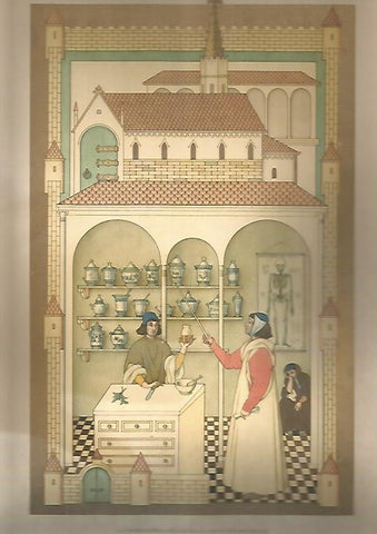 LAMINA PUBLICITARIA 05005: El medico salernitano del siglo XI
