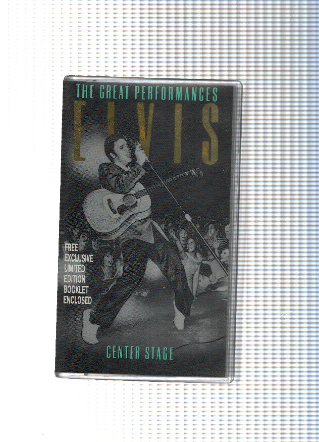 VHS-Cine: The Great Perfomances ELVIS PRESLEY - CENTER STAGE (Andrew Solt)